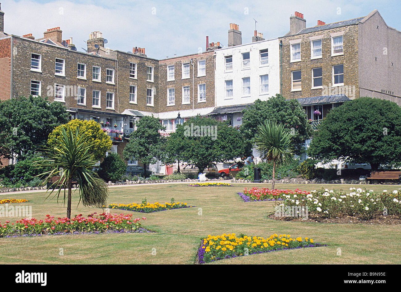 Ramsgate, Kent, Houses in Albion Place, East Cliff Stock Photo Alamy