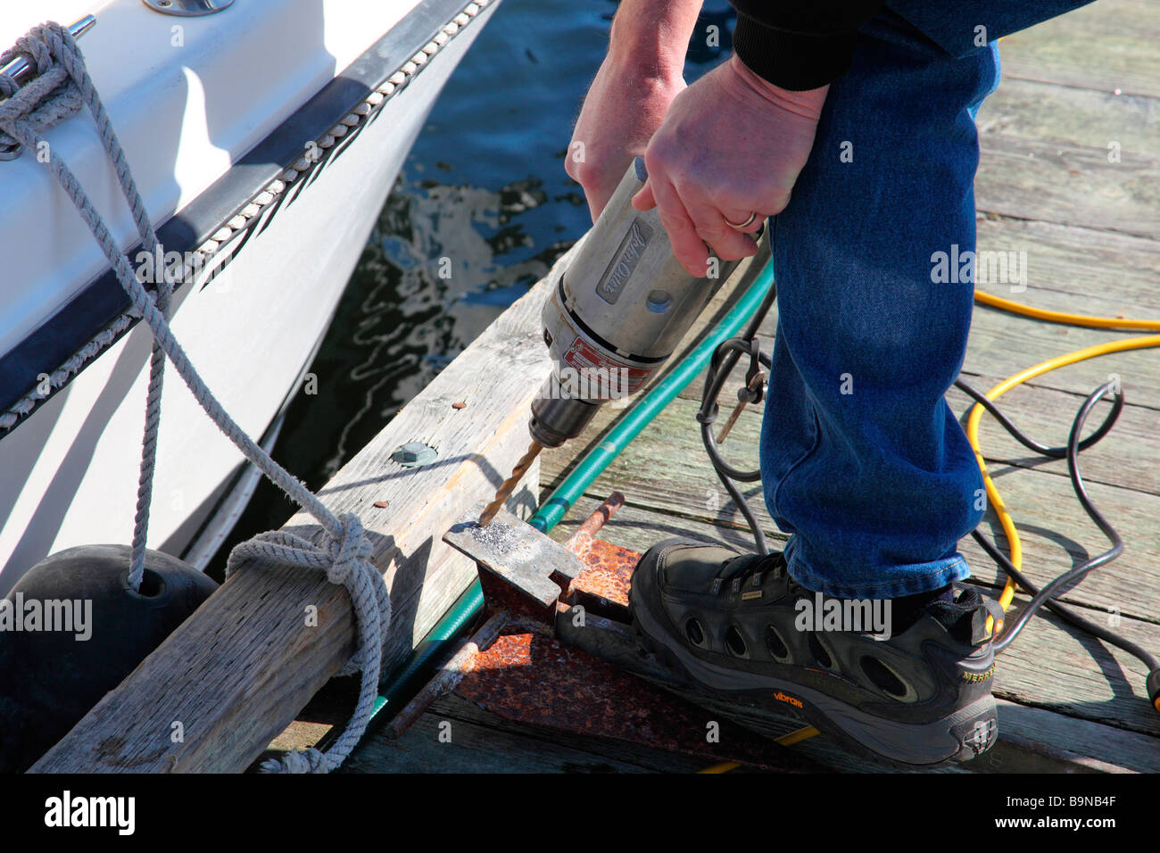 Drilling Hole Stock Photos & Drilling Hole Stock Images Alamy