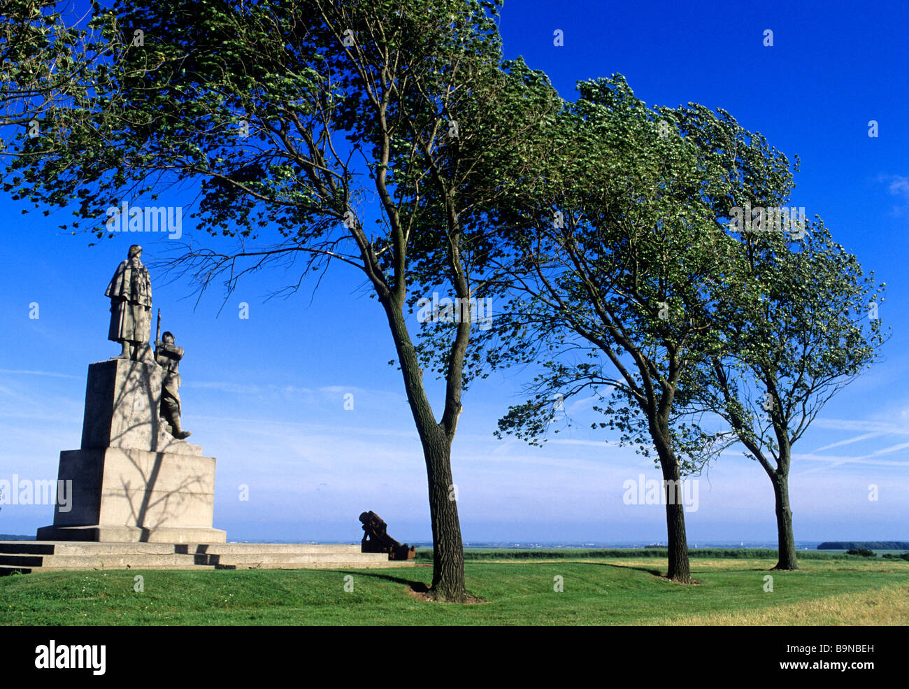 France, Pas de Calais, Notre Dame de Lorette, War Memorial Stock Photo