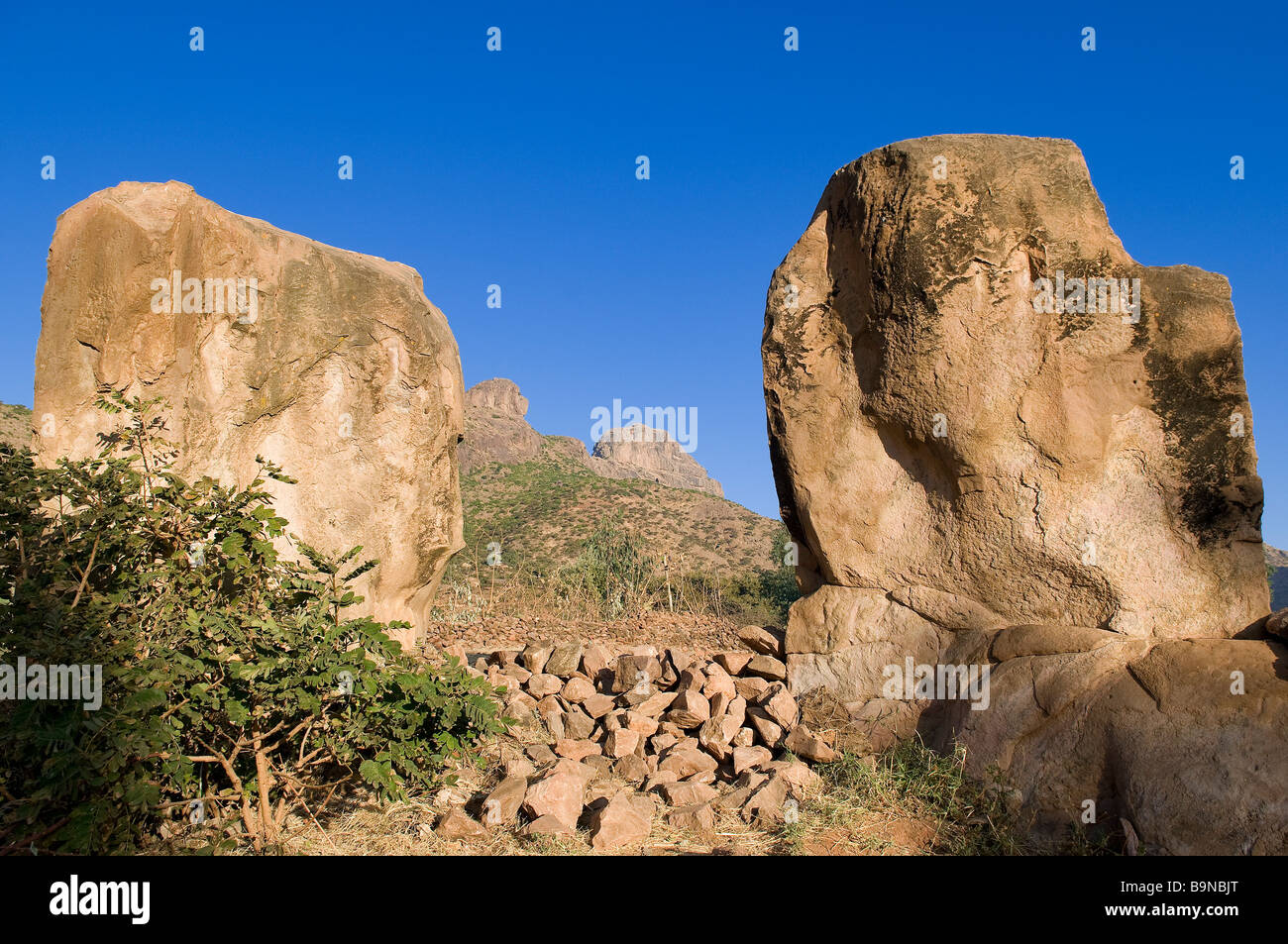 Ethiopia, Tigray area, the area around the village of Yeha Stock Photo