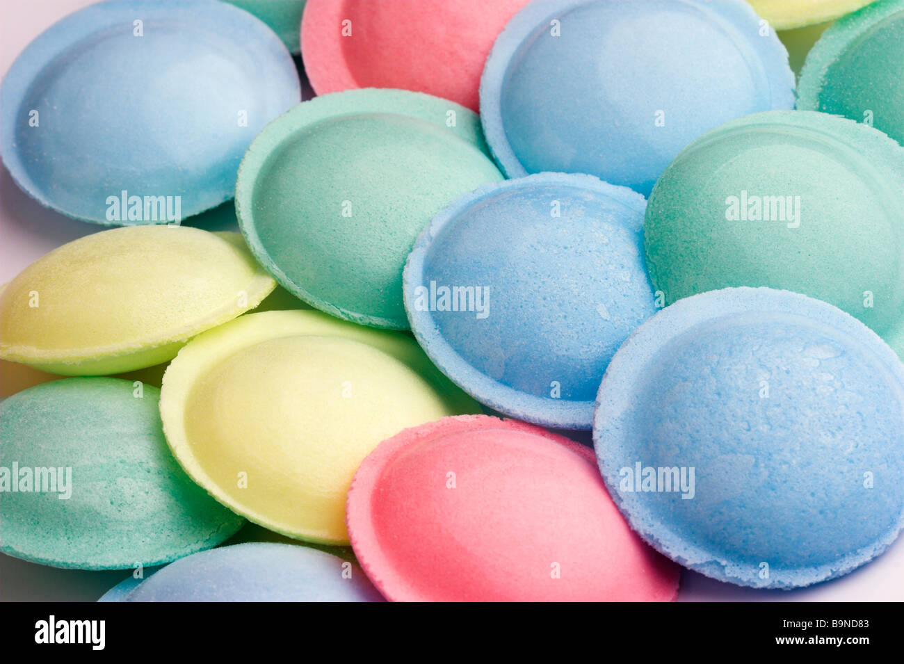 Flying saucer sweets Stock Photo Alamy