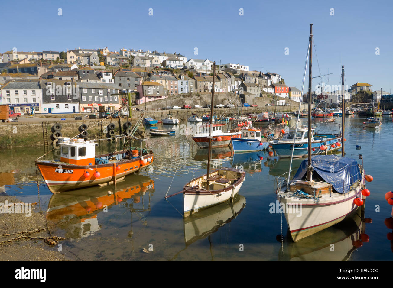 Mevagissey Cornwall UK Stock Photo Alamy