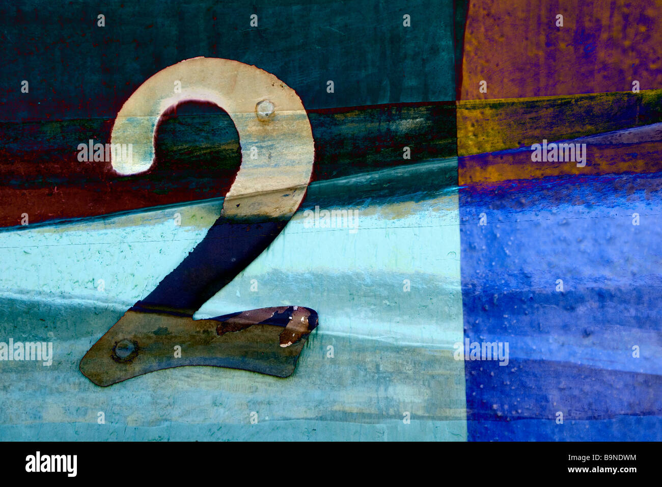Number numeral 2 two Stock Photo - Alamy