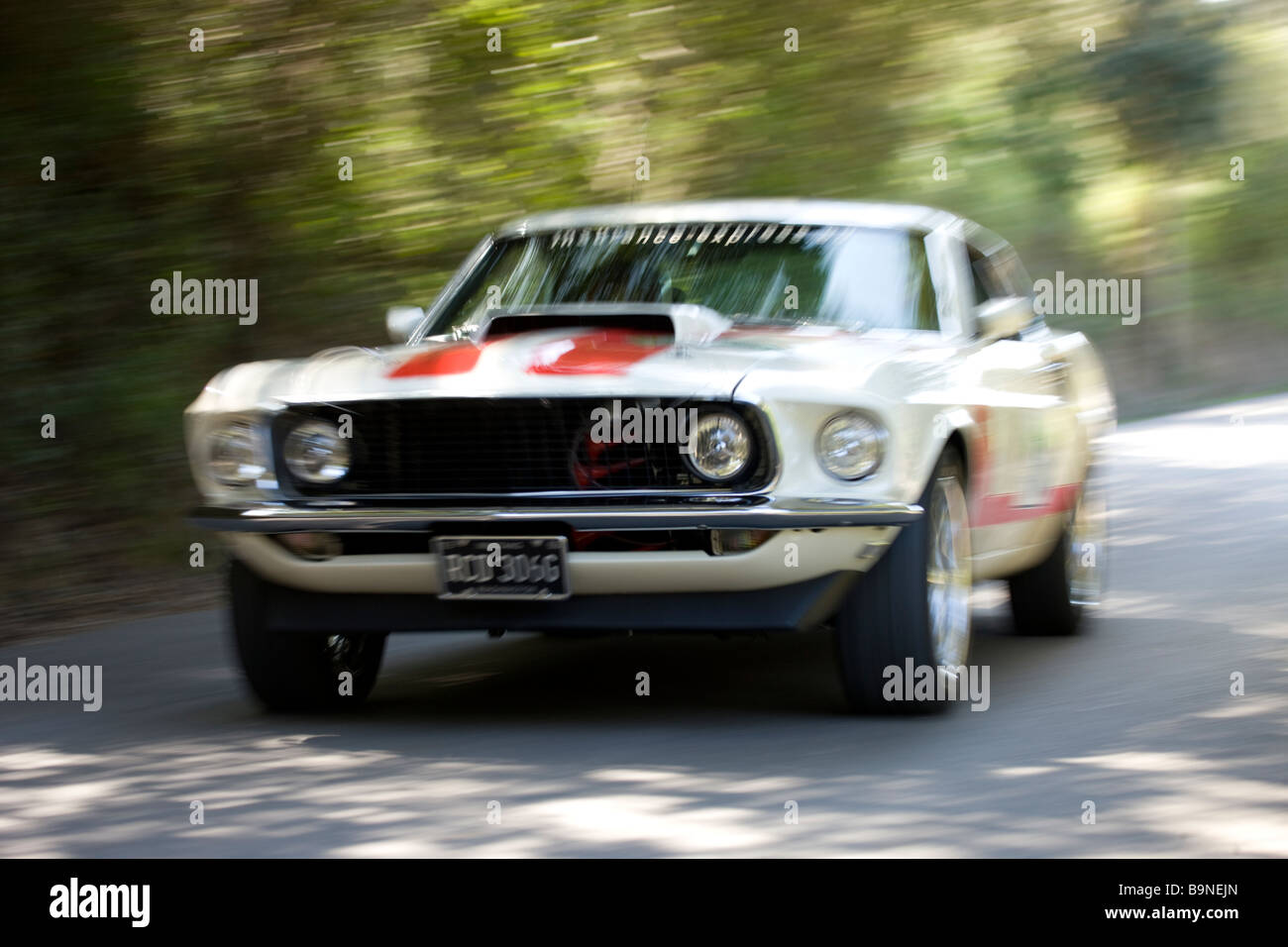 1969 Ford Mustang Mach 1 Stock Photo