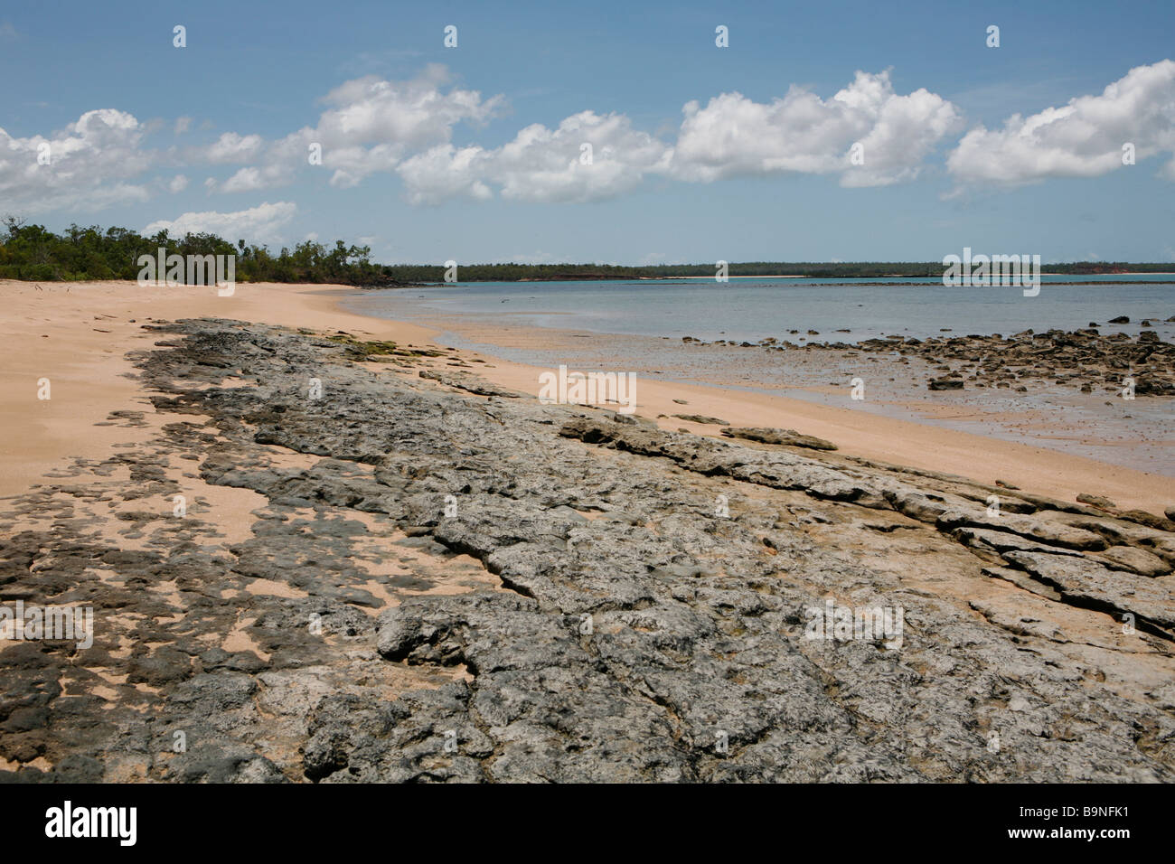 Coast of the Garig Gunak Barlu National Park on the Cobourg Peninsula, Arnhem Land, Australia. Stock Photo