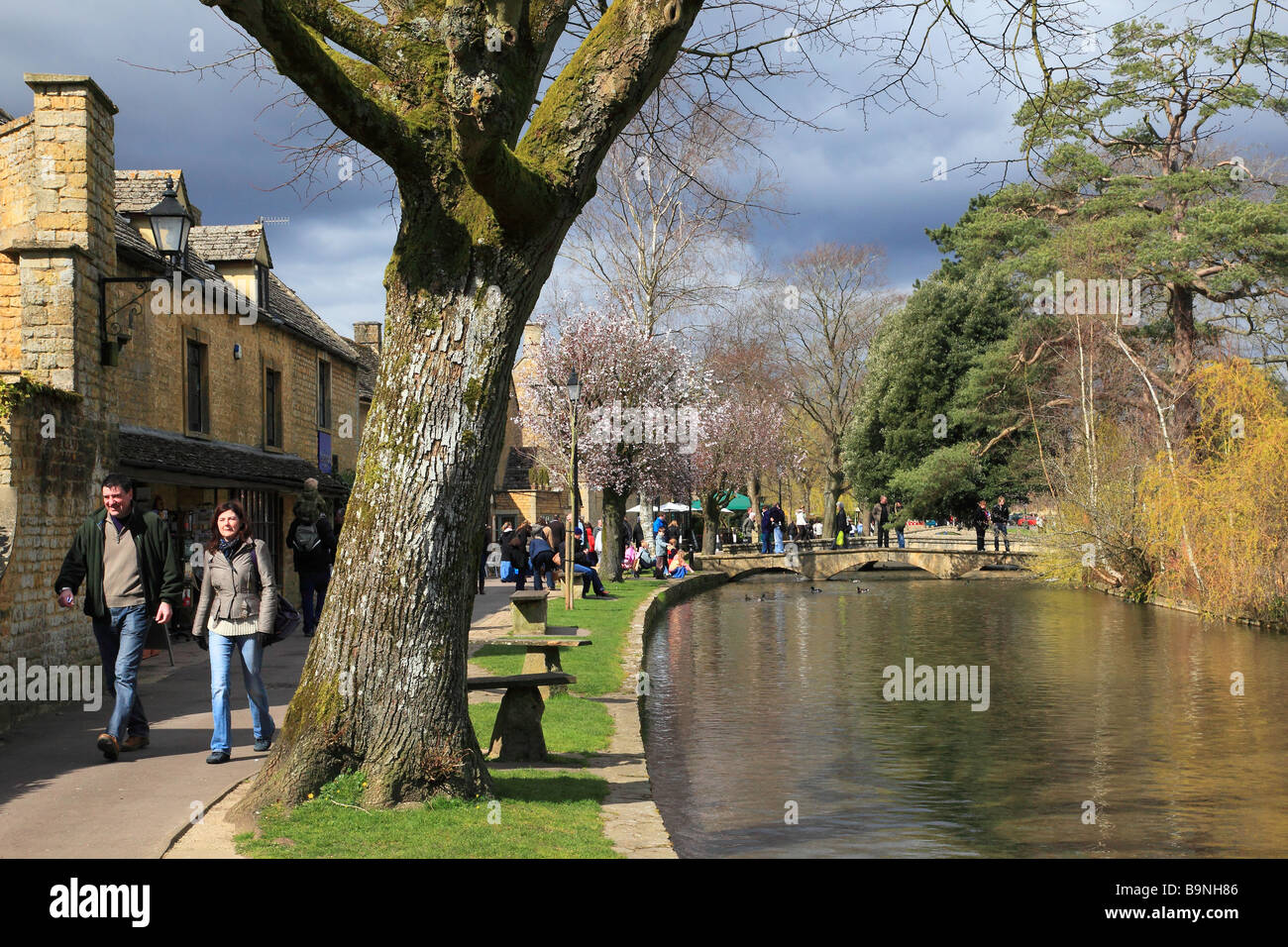 Bourton on the Water, Cotswolds Stock Photo Alamy
