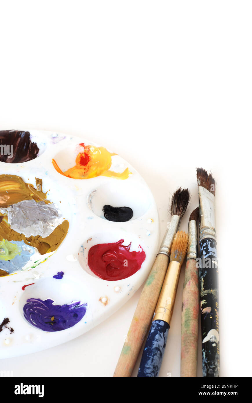 Color palette colour pallet hi-res stock photography and images - Alamy