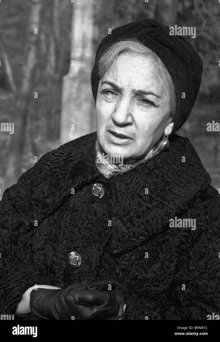 Tatyana Lioznova prominent film director Stock Photo - Alamy