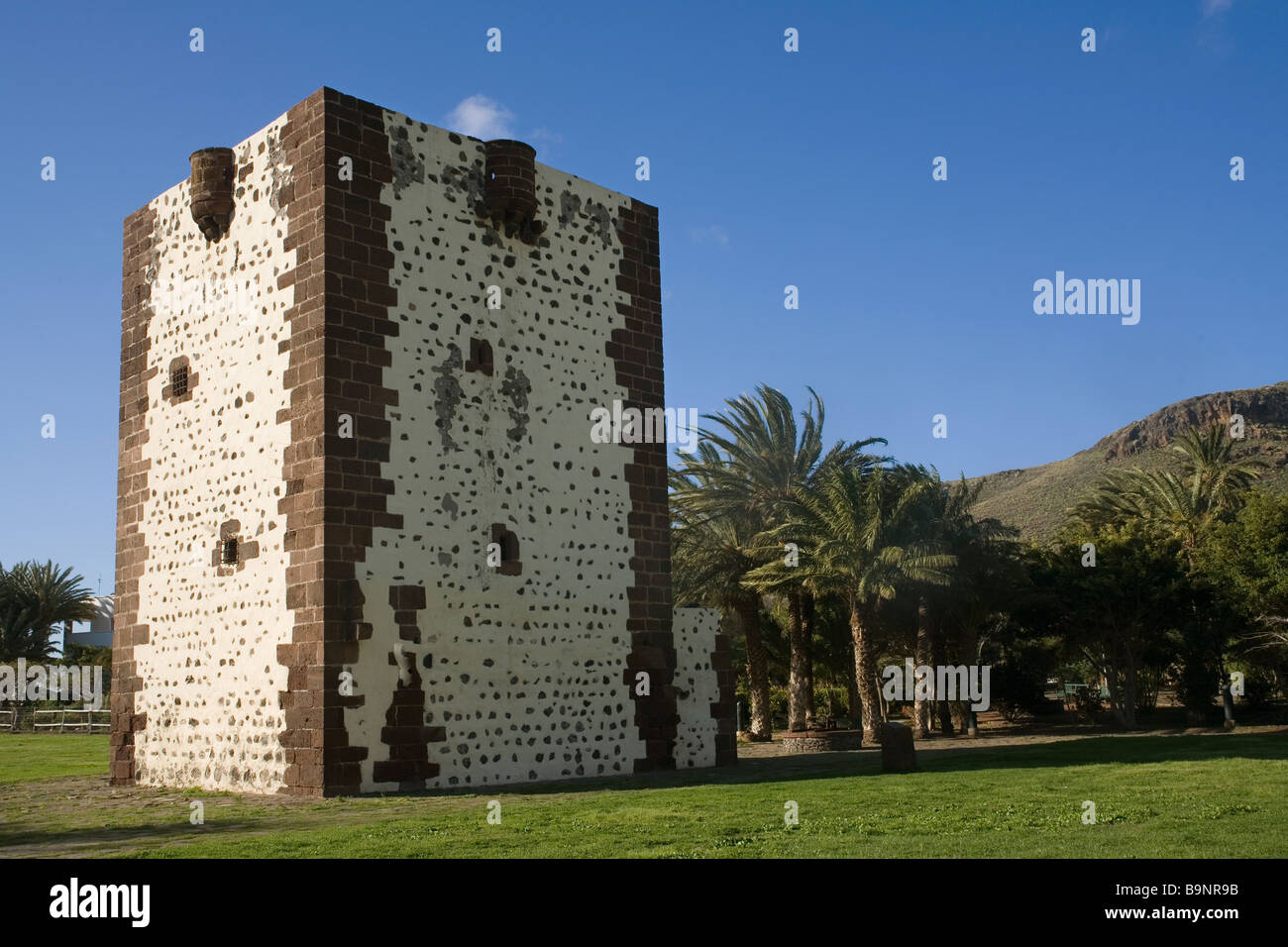 Spain Canary Islands La Gomera San Sebastian Torre del Conde Stock Photo