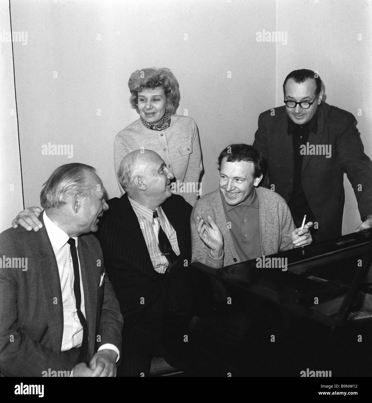 The Tchaikovsky film crew in 1968 From left to right Vladimir Surin ...