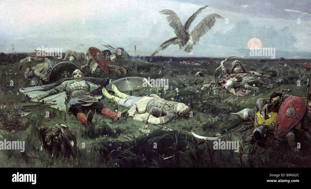 After Prince Igor S Battle With The Polovets By Viktor Vasnetsov after-prince-igor-s-battle-with-the-polovets-by-viktor-vasnetsov