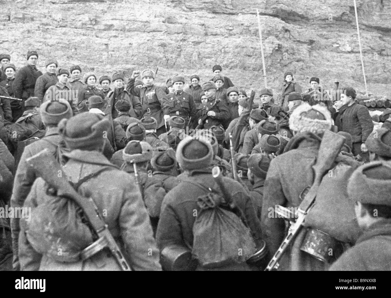 Commander of the 30th Guards rifle division Major General S S Guryev