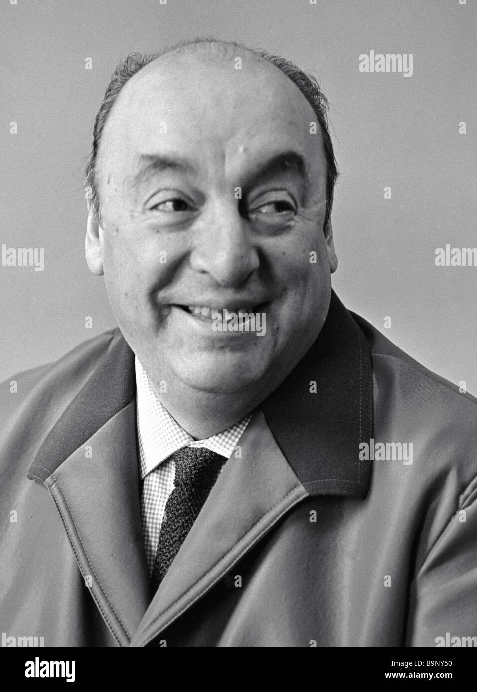 Chilean poet Pablo Neruda Stock Photo - Alamy