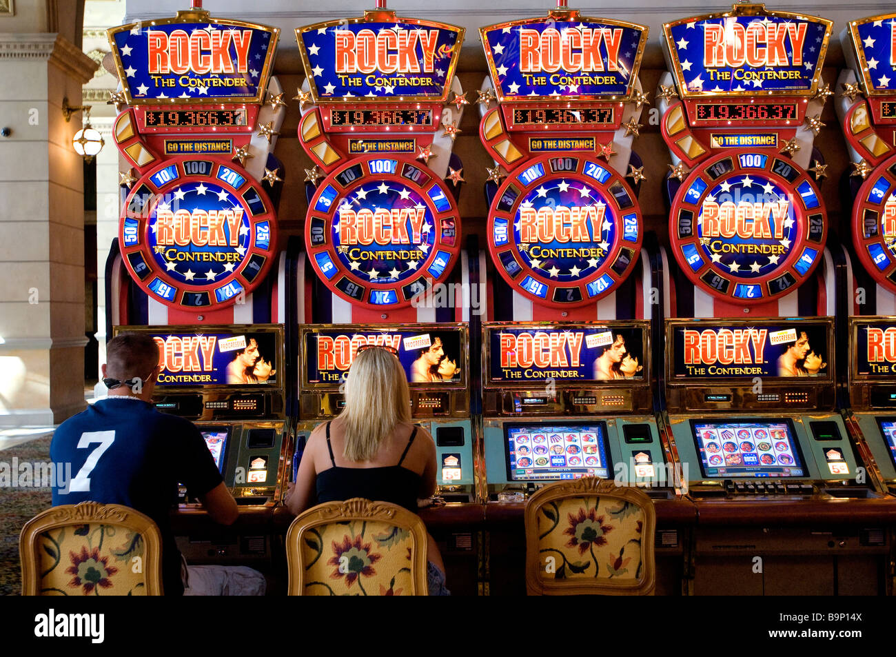Slot machines inside paris las hi-res stock photography and images - Alamy