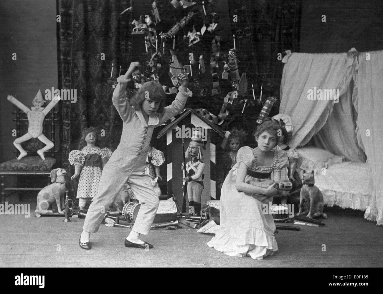 Scene from ballet The Nutcracker by Peter Tchaikovsky St Petersburg ...