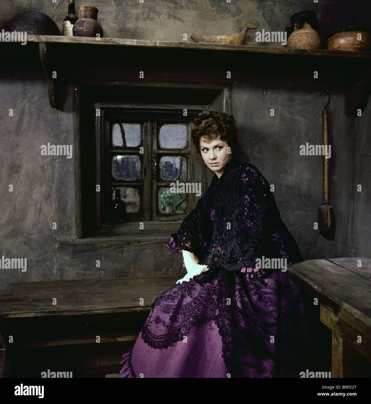 Lionella Pyryeva as Grushenka in Ivan Pyryev s movie The Brothers