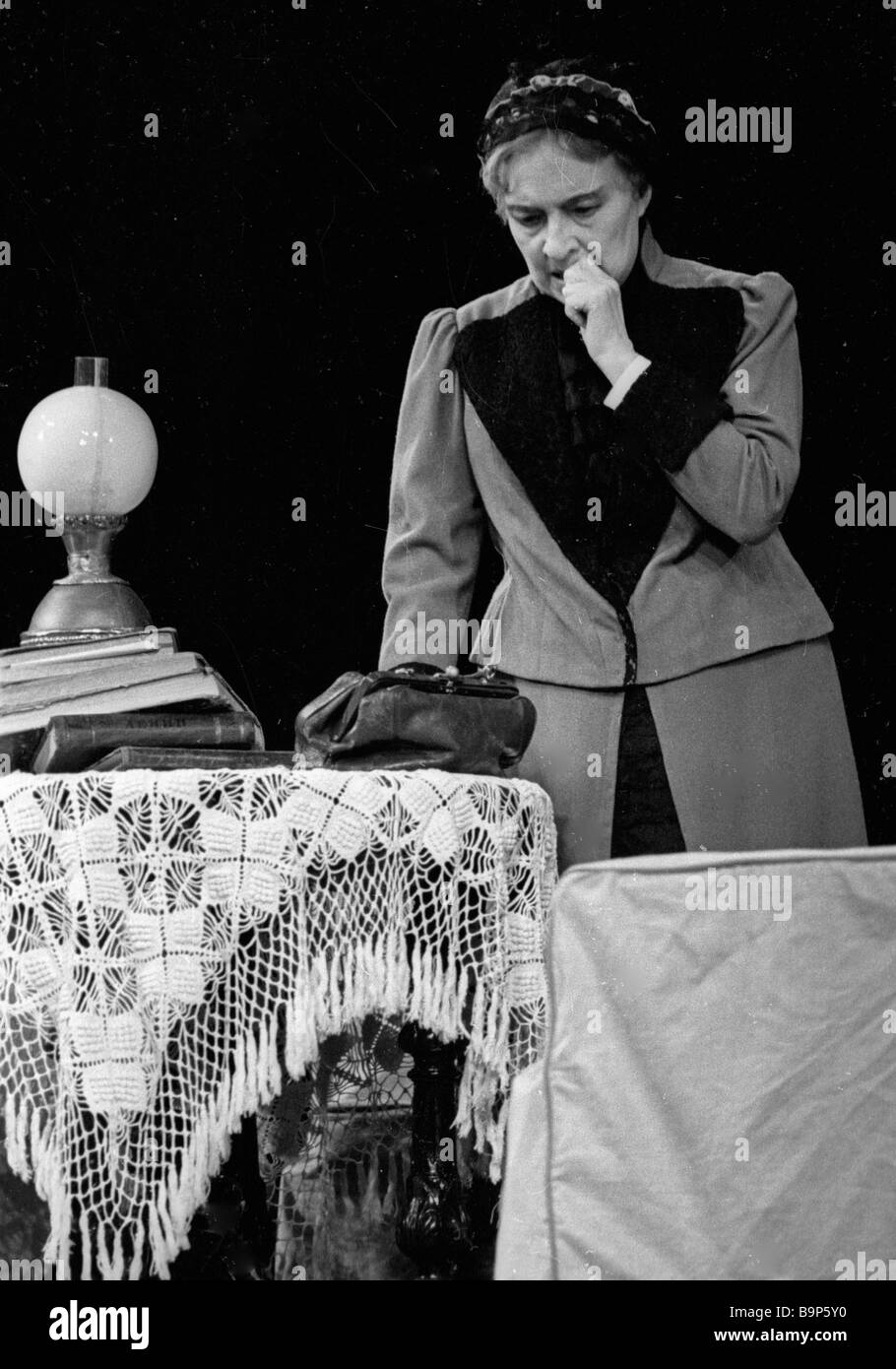 People s artist of the USSR Sofia Giatsyntova as Maria Alexandrovna ...
