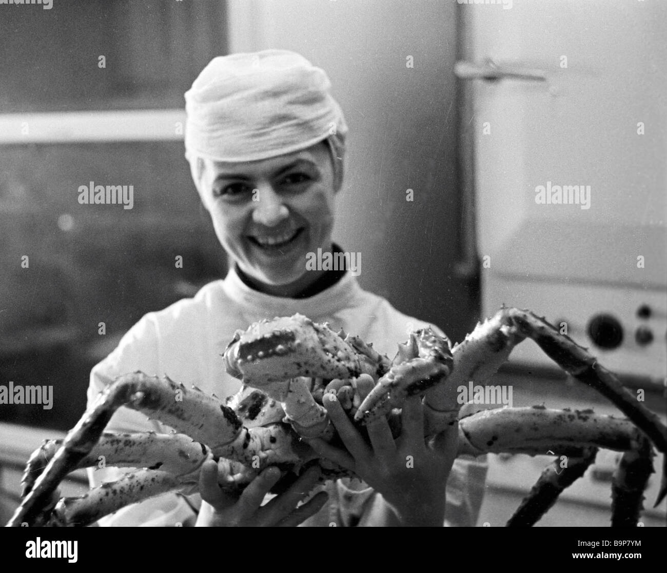 Irina Shishkina of the Alexander Obukhov floating fish processing