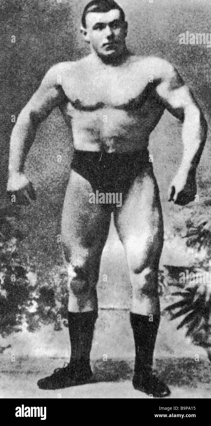 Gakkenshmidt a circus athlete and wrestler world record holder in