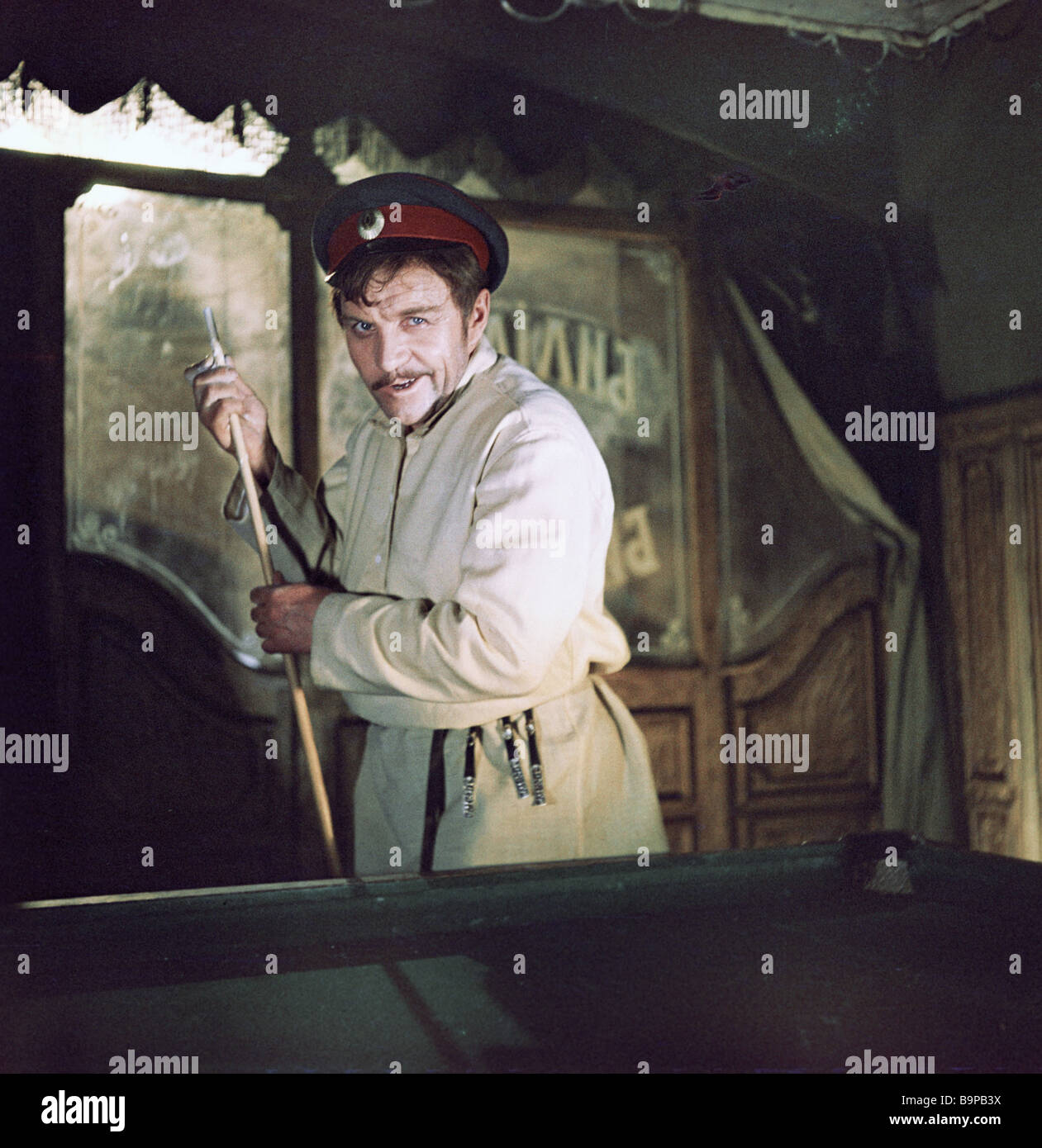 Actor Mikhail Ulyanov as Dmitry Karamazov in the feature film The ...