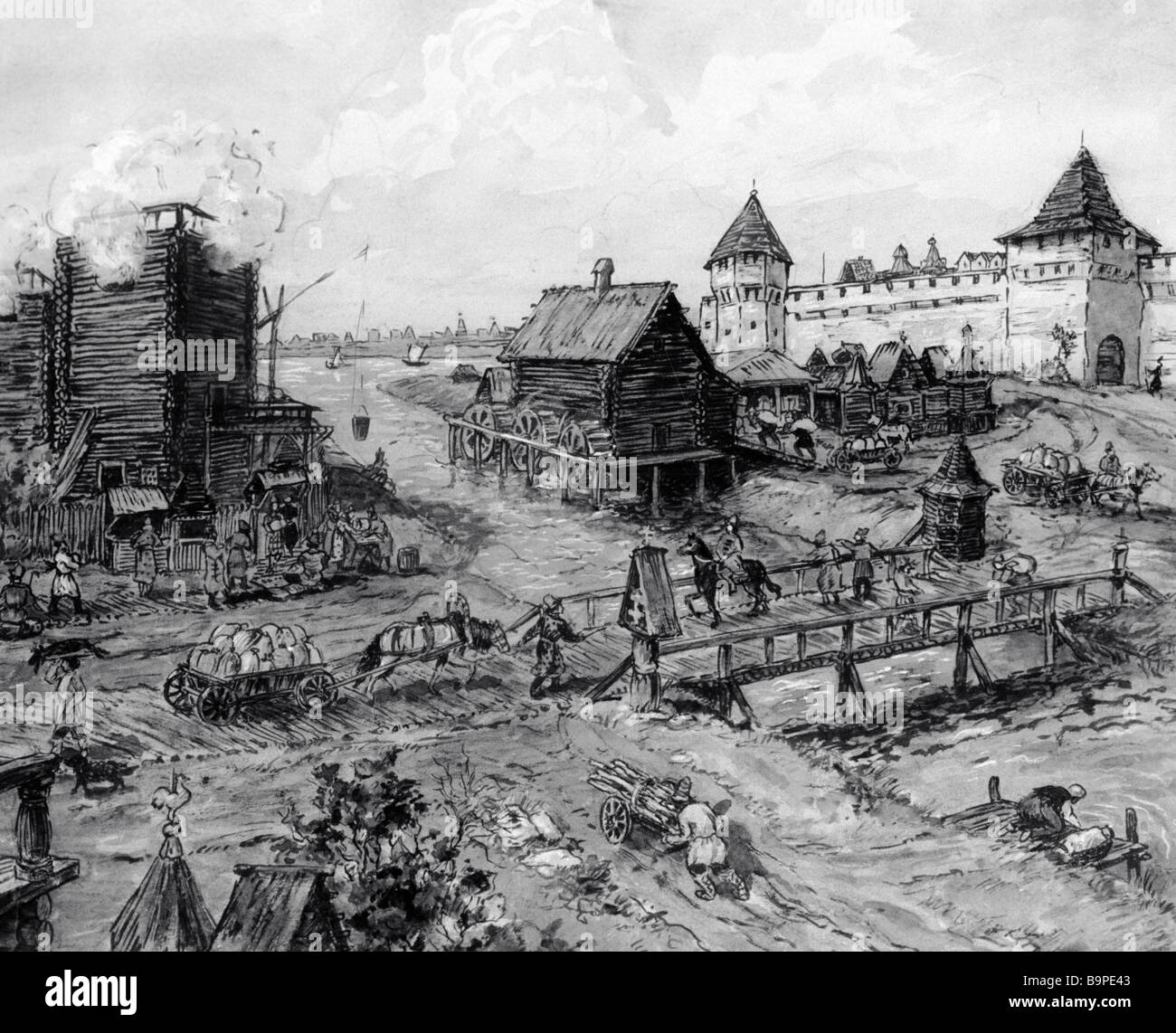 Начало постройки москвы. Основание Москвы 1147 Юрием Долгоруким. Кремль Юрия Долгорукого 1147. Древняя Москва 1147.