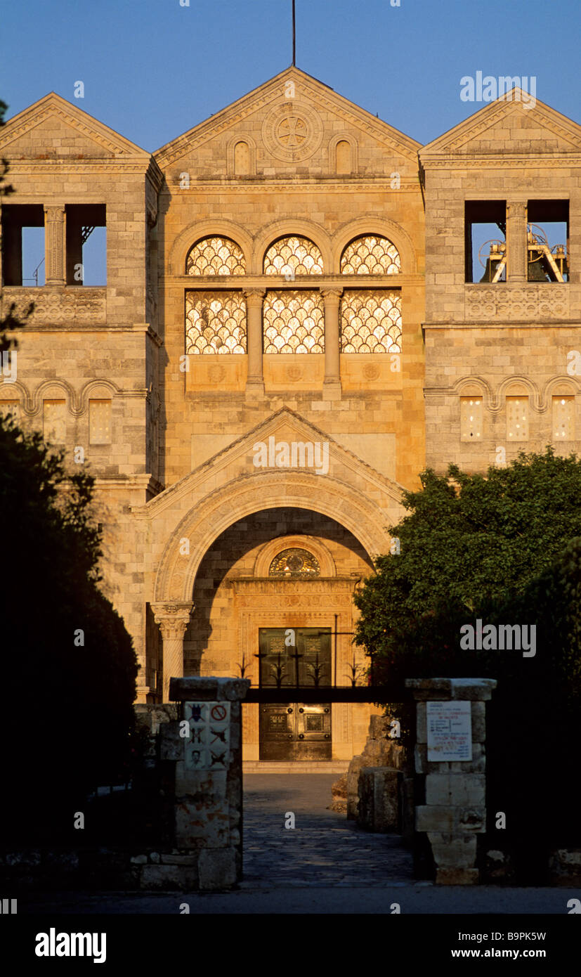 Israel, North district, Galilee, Mount Thabor, Catholic Church of