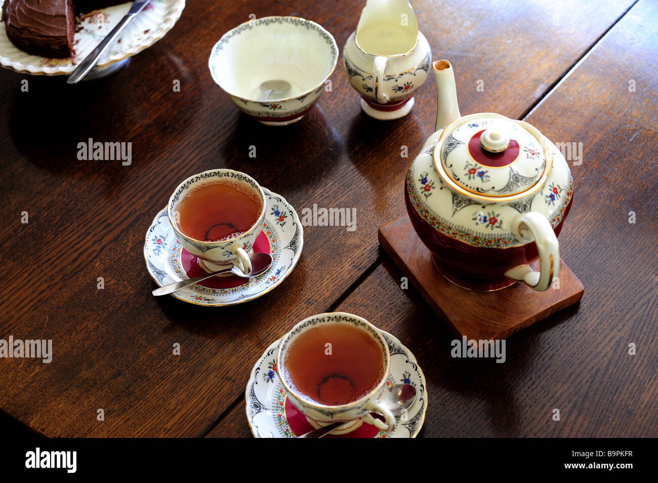 English Afternoon Tea Stock Photo Alamy