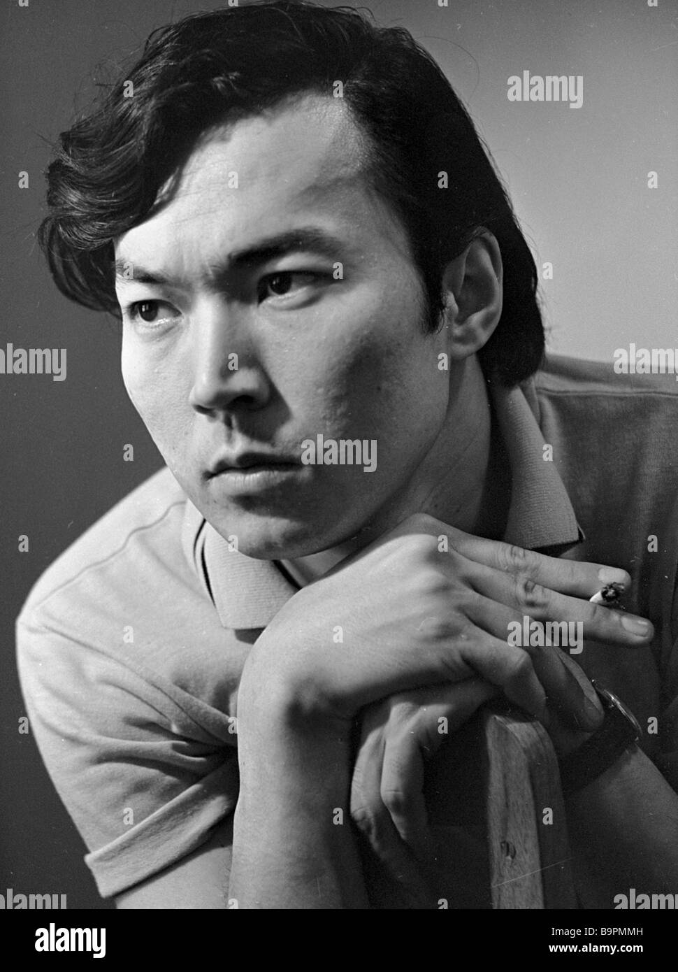 A famous Kazakh poet Suleimanov Stock Photo - Alamy