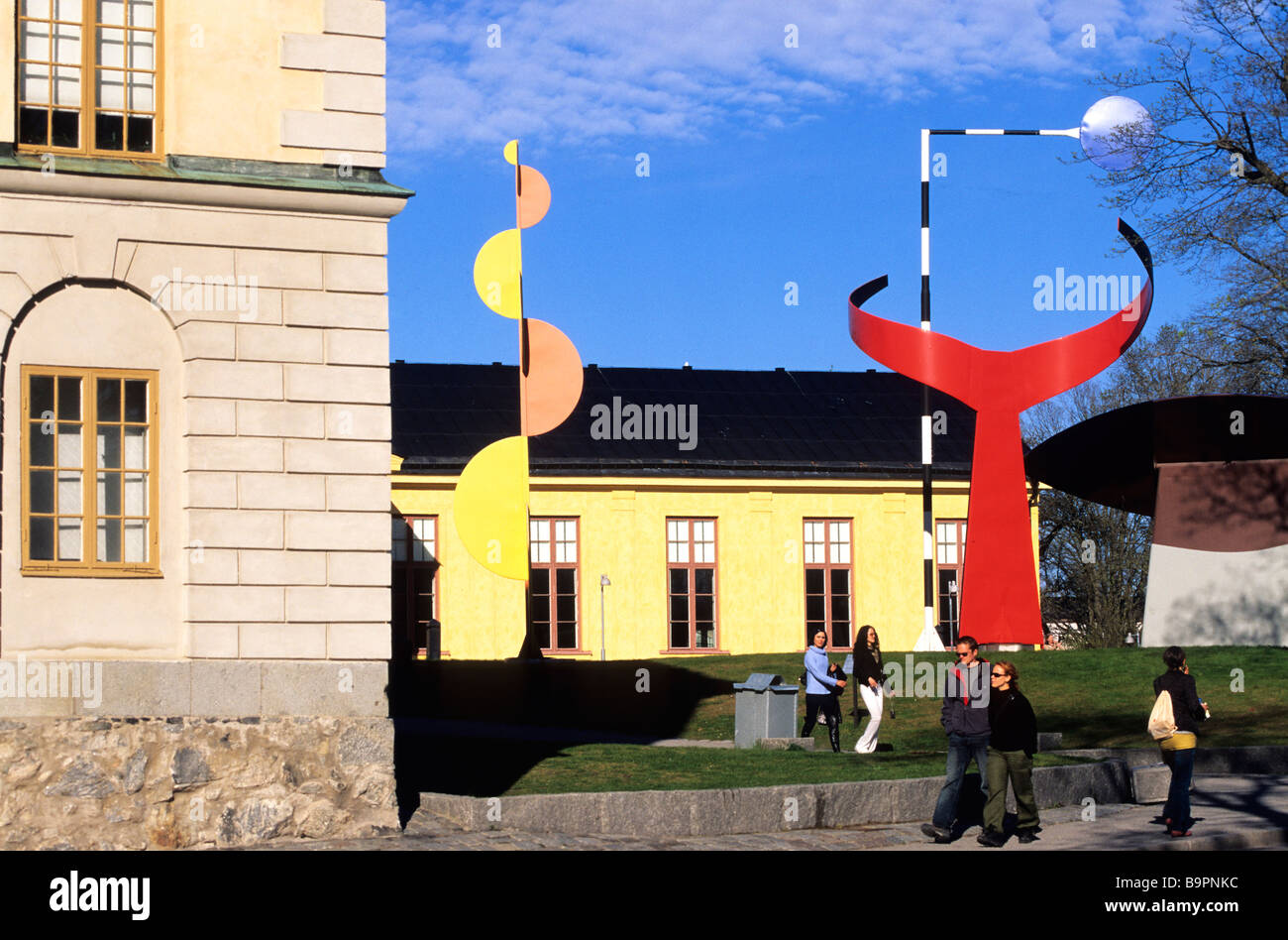 Sweden, Stockholm, Skeppsholmen island, Modern Art Museum, work of art