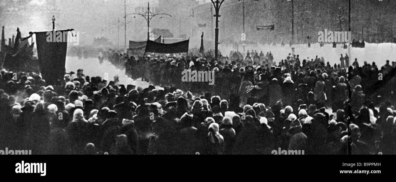 похороны ленина фото