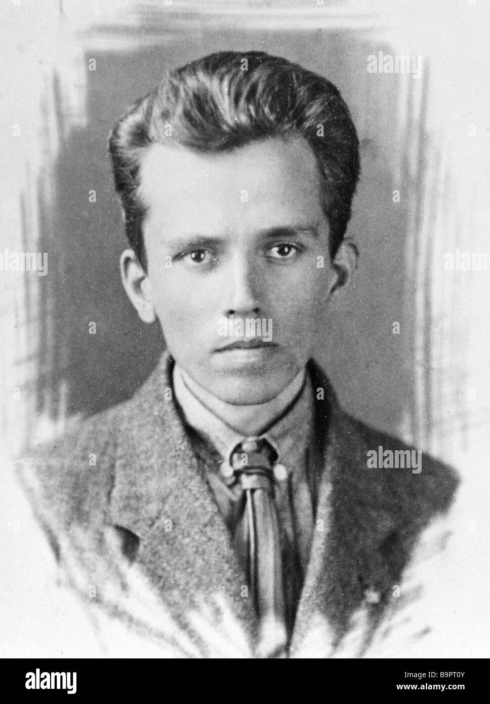 Russian writer Nikolai Ostrovsky Stock Photo - Alamy