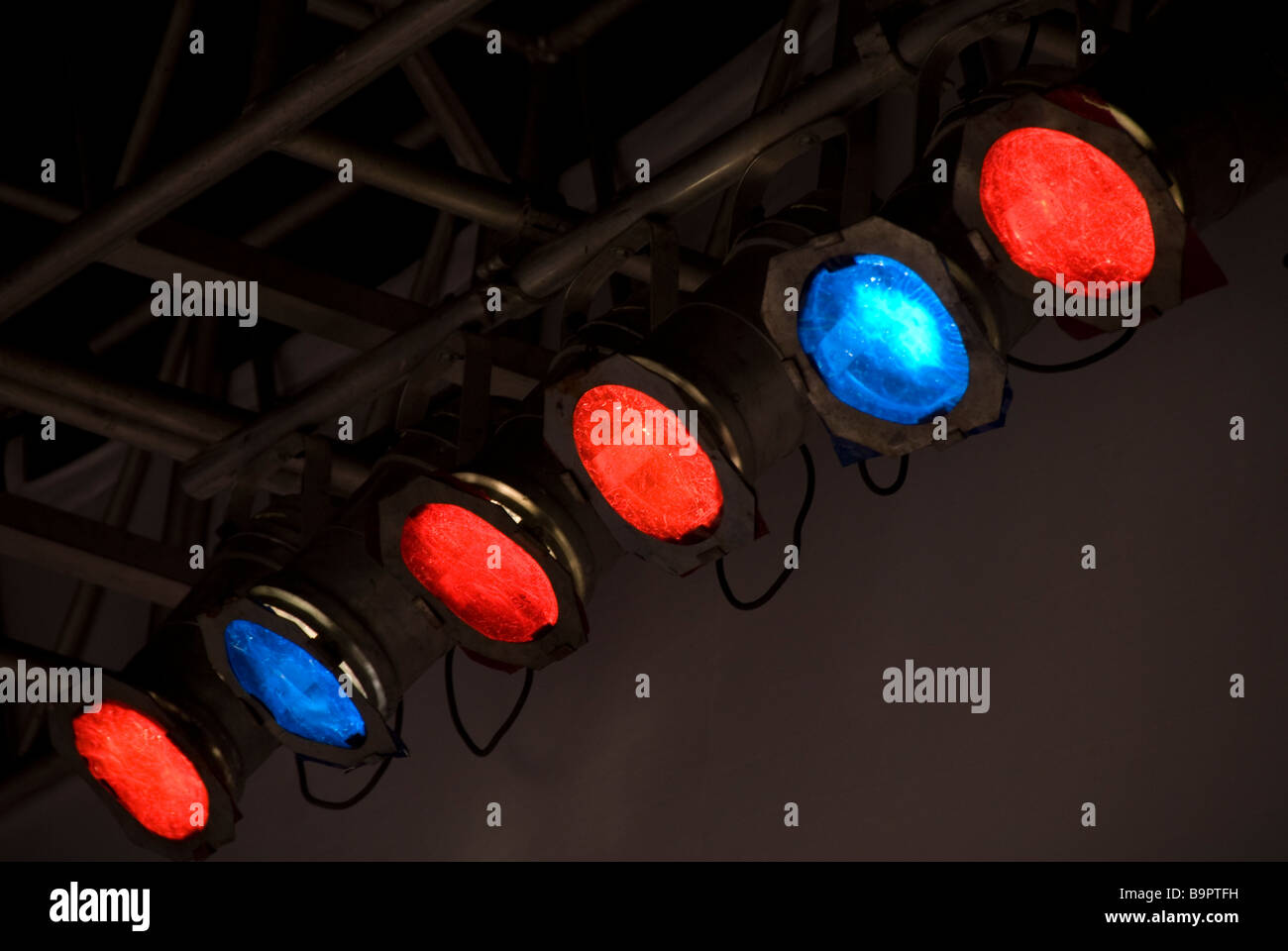 a color stage lighting Stock Photo Alamy