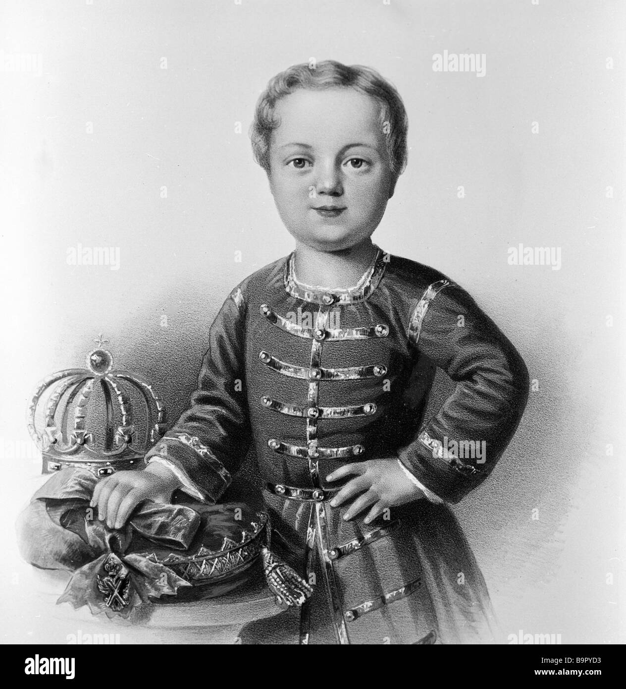 Сын петра том 1. Портрет Петра 1 в детстве.