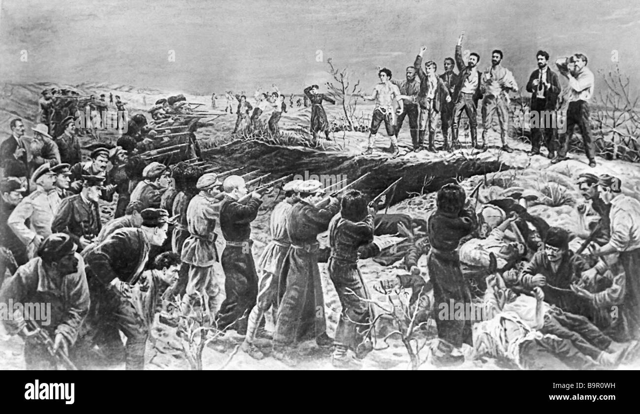 The Execution Of The 26 Baku Commissars On September 20 1918 1925 By 