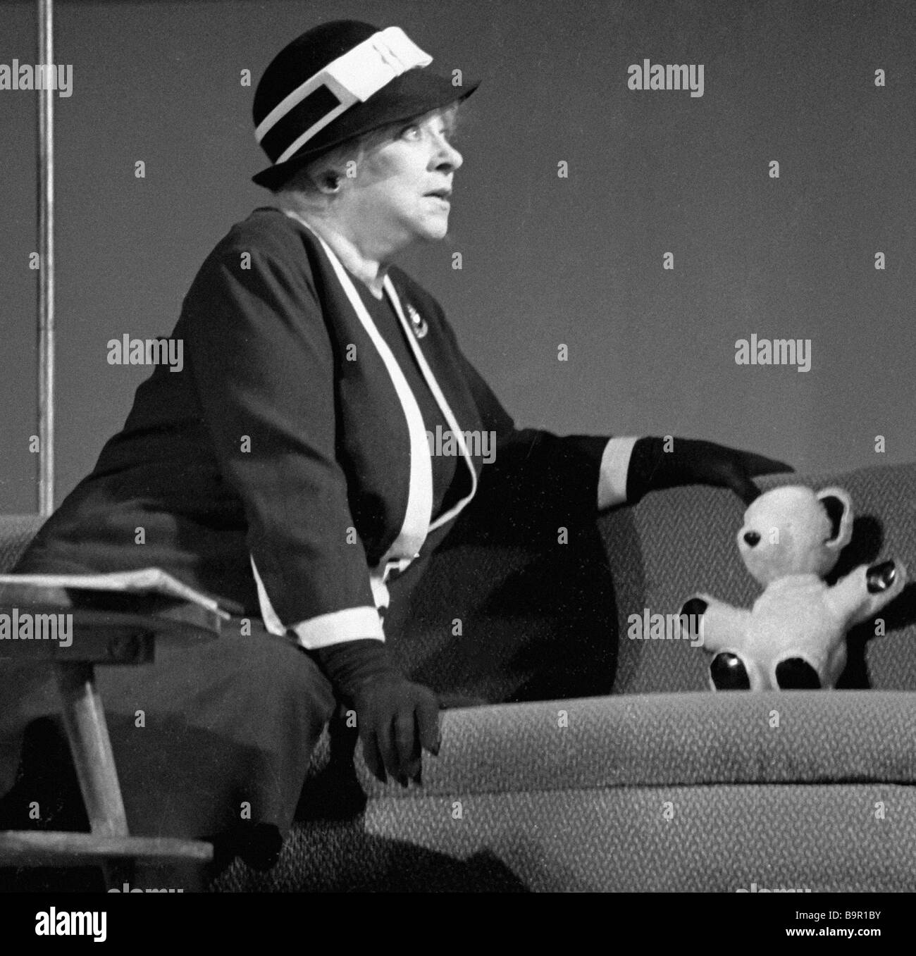 Celebrated Soviet actress Faina Ranevskaya as Mrs Savage in Moscow s 