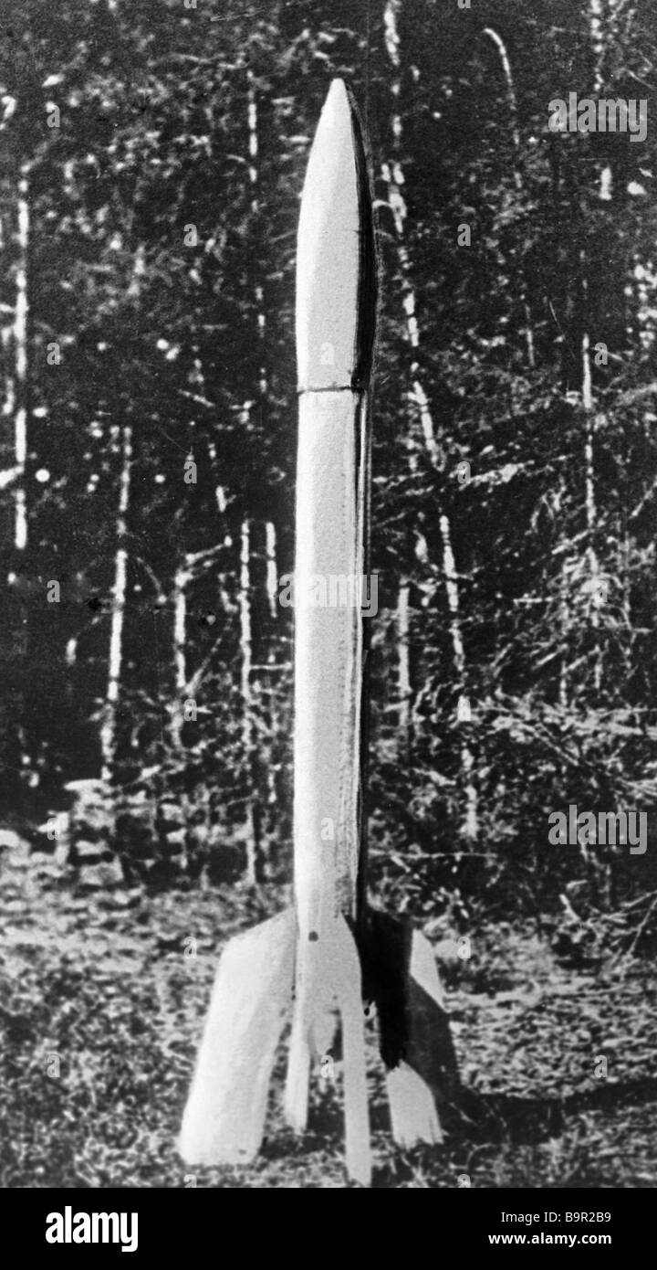 The GIRD 9 rocket Stock Photo Alamy