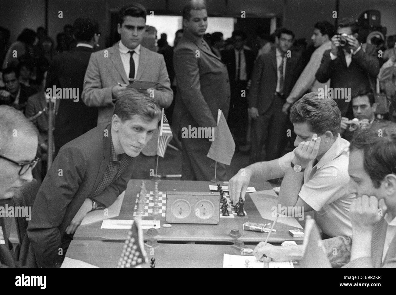 🏆🏆World Championship Chess Match (Round 13). Robert James Fischer 🇺🇸  [USA] vs Boris Spassky 1972. 