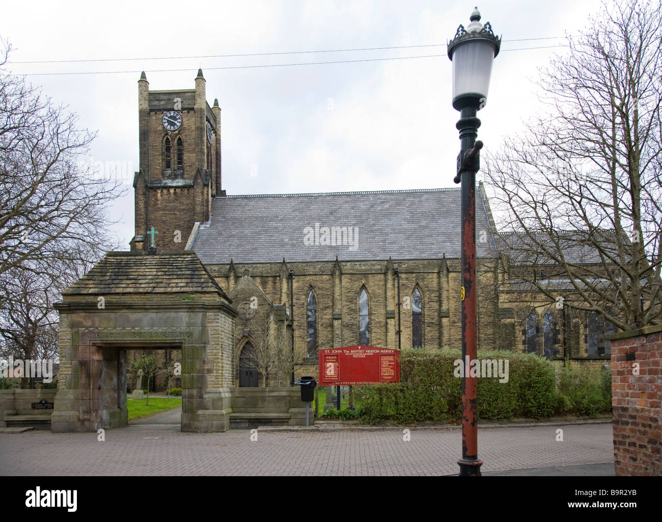 St John the Baptist Church. Heaton Mersey, Stockport, Greater