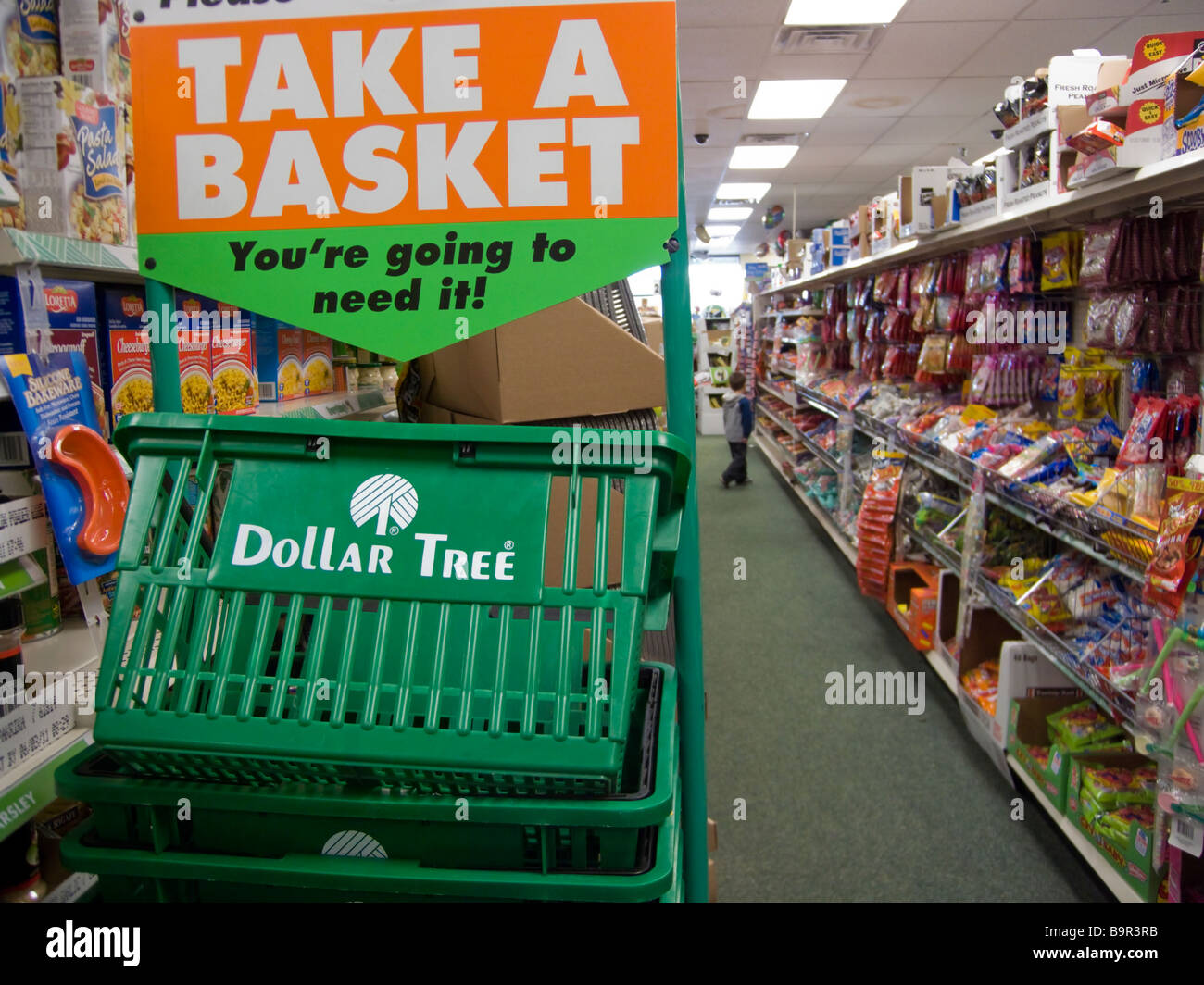 A Dollar Tree store in the Staten Island borough of New York Stock