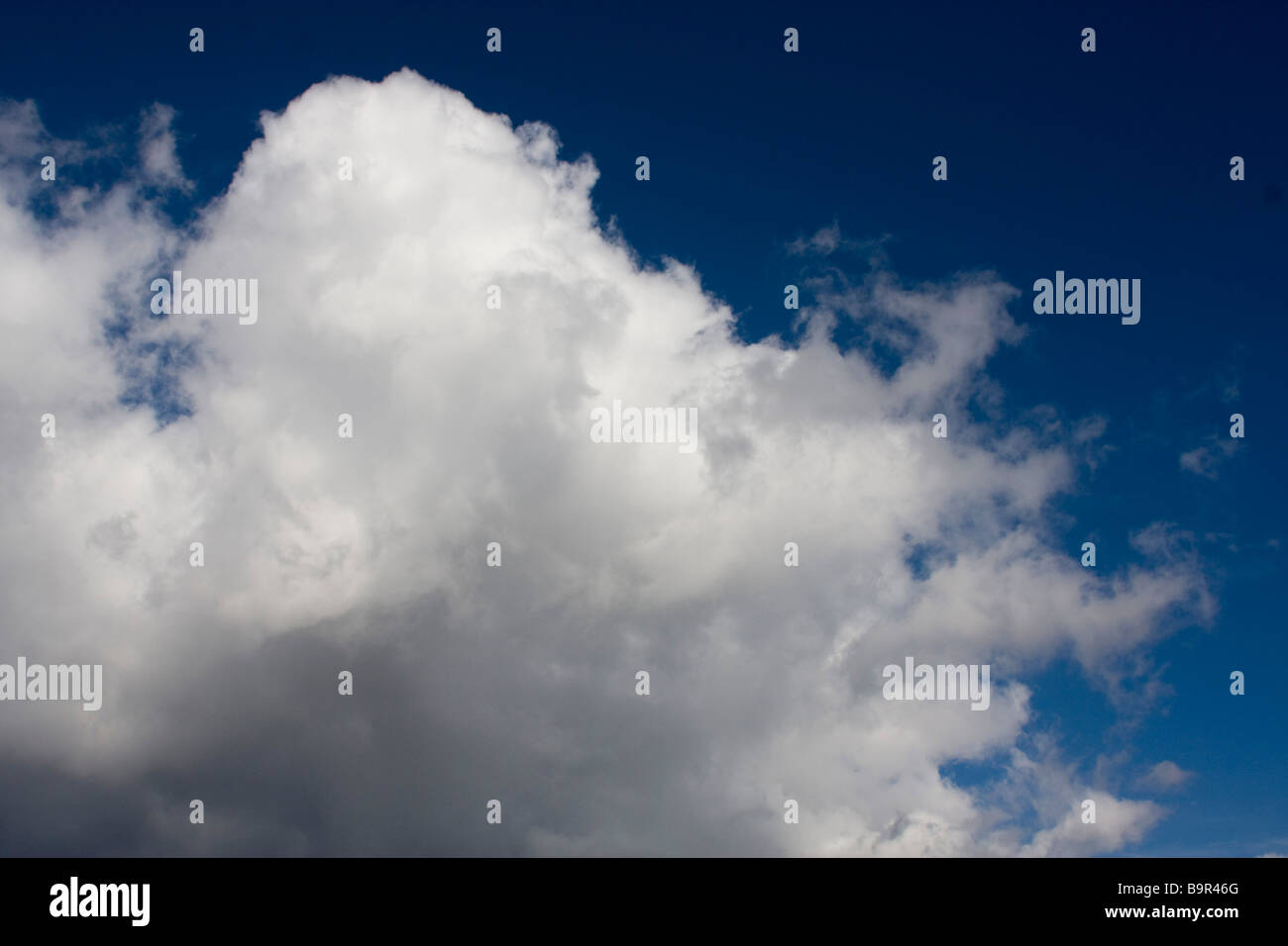 White cloud in blue sky Stock Photo - Alamy