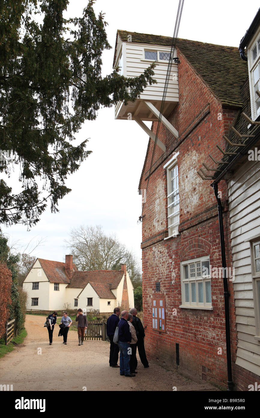 united kingdom essex dedham flatford mill Stock Photo