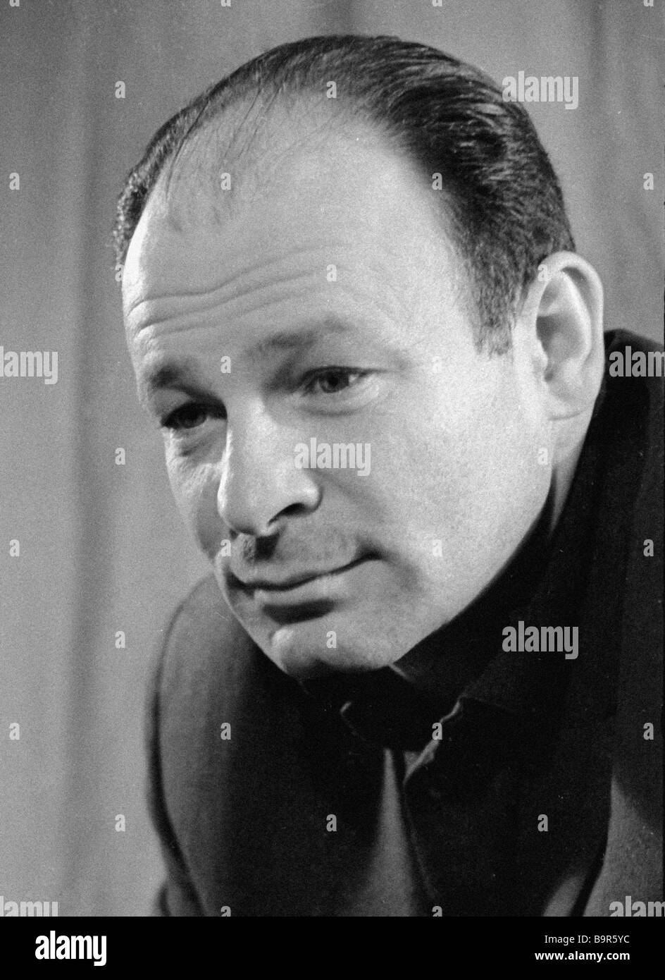 Soviet poet Leonid Zavalnyuk Stock Photo - Alamy