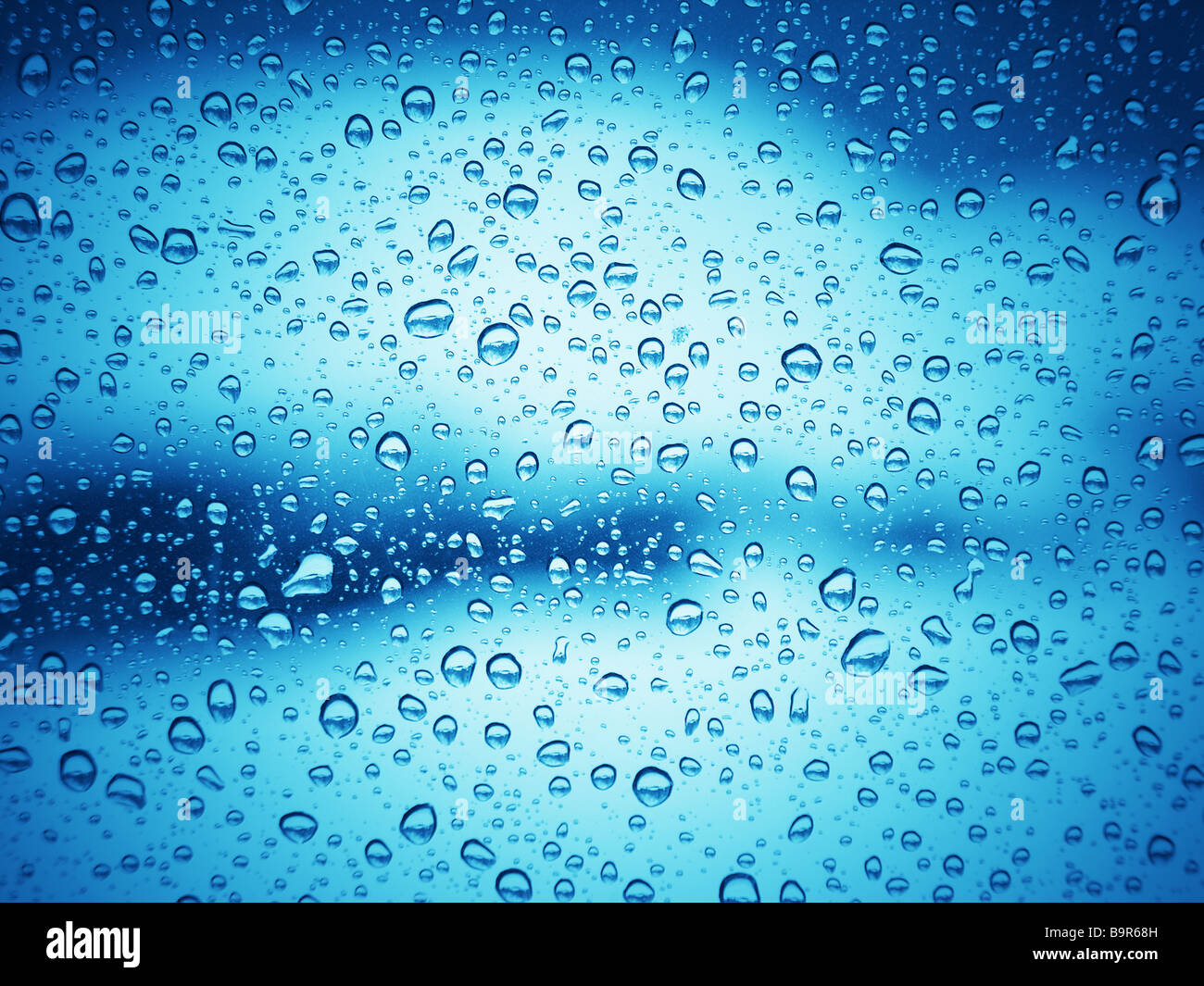 Rain drops on glass Background Stock Photo - Alamy