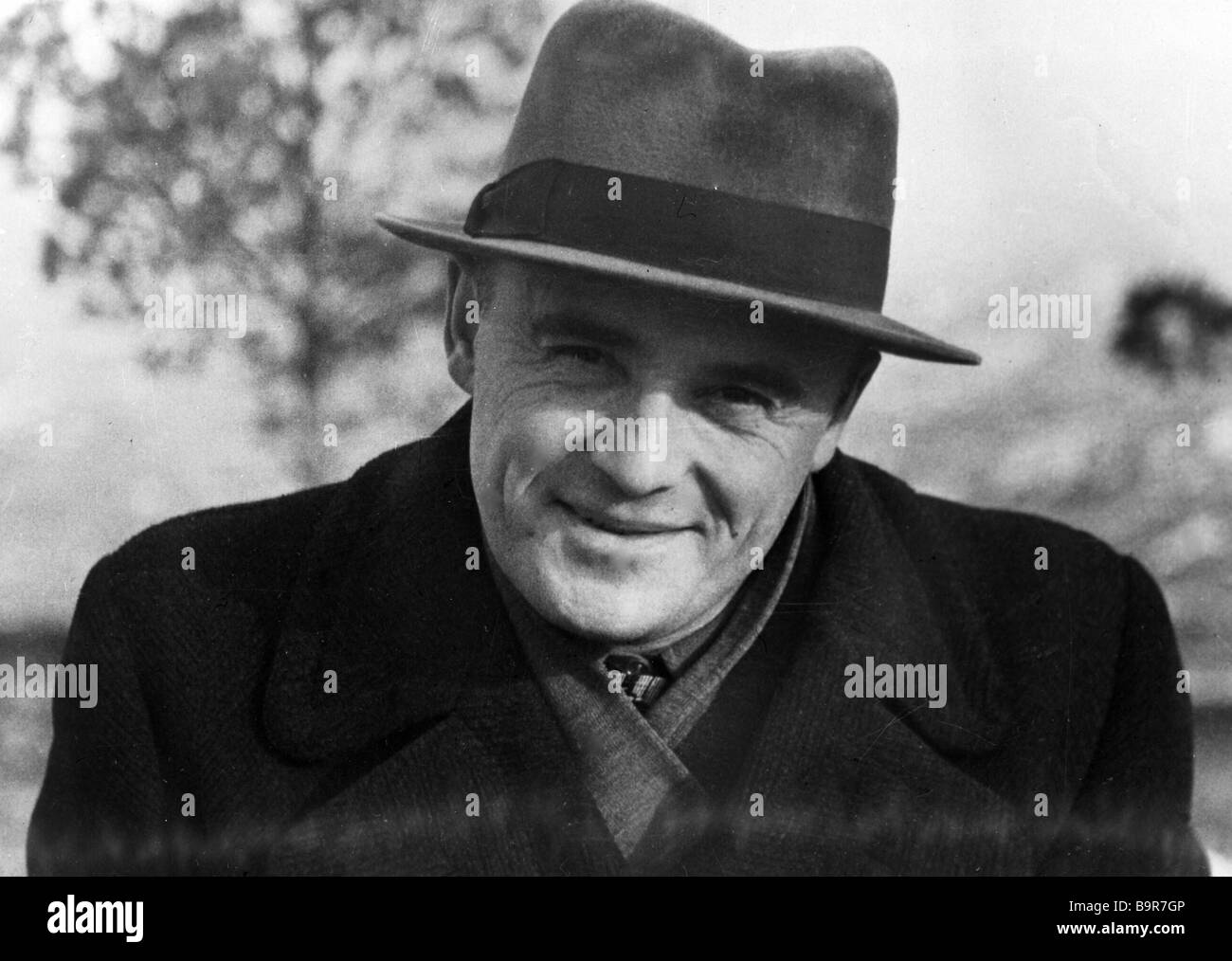 Designer Sergei Korolev relaxing in Kislovodsk Stock Photo - Alamy