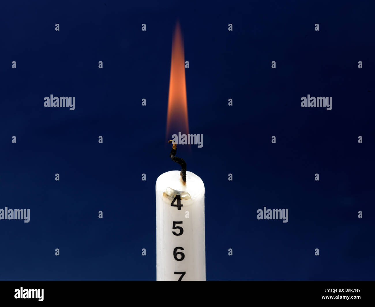 A 1213583 Advent Candle Burning to 4th December St John the Baptist Day