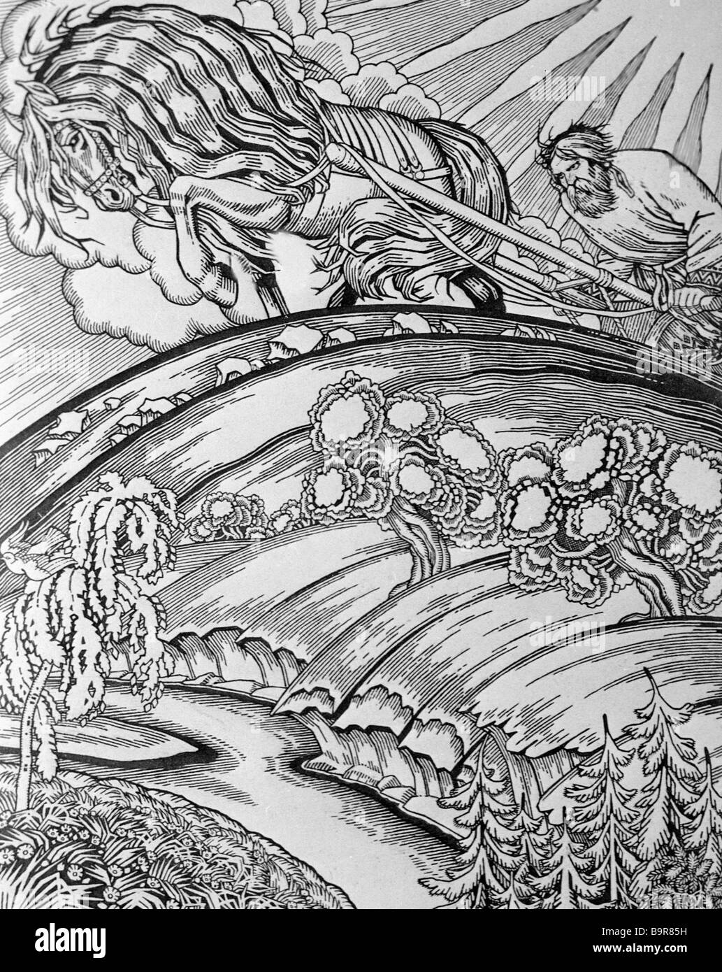 Микула селянинович рисунок легкий