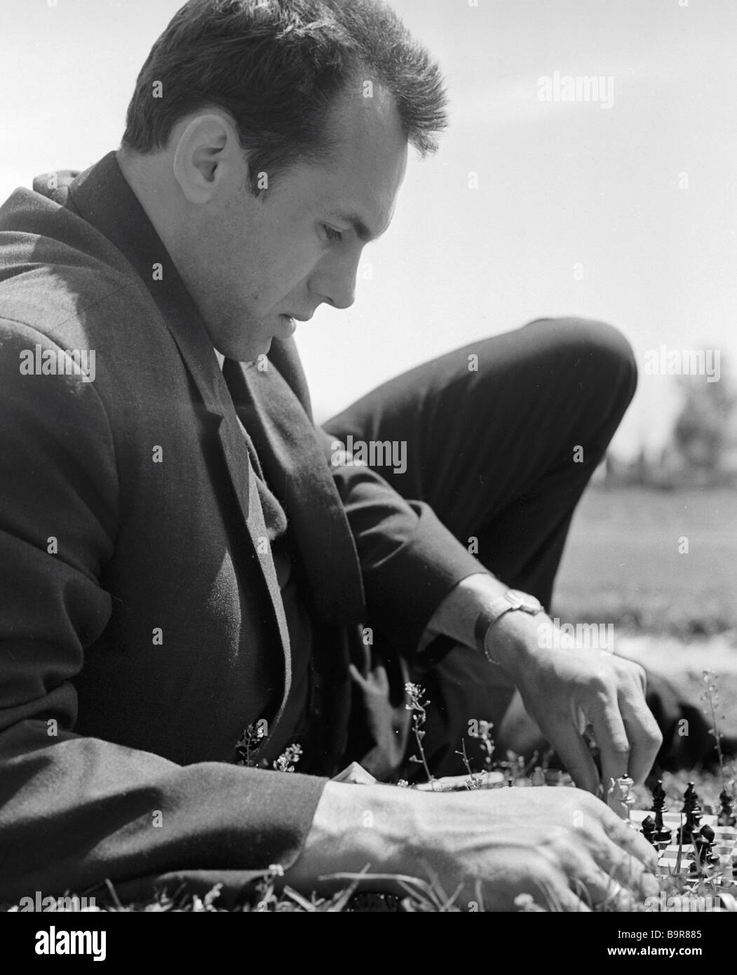 Soviet sportsman Valery Brumel who holds the world s record in the high ...
