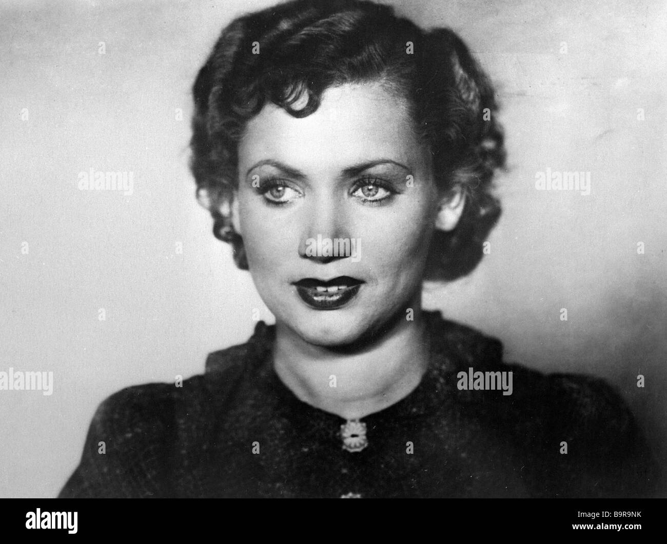 Actress Lidiya Smirnova as Shurochka in the film My Love Stock Photo ...