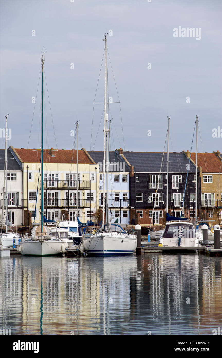 Sovereign Harbour Eastbourne East Sussex Stock Photo Alamy