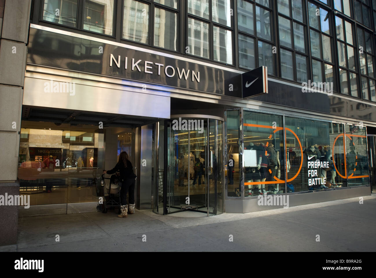 Niketown in Midtown Manhattan in New York Stock Photo
